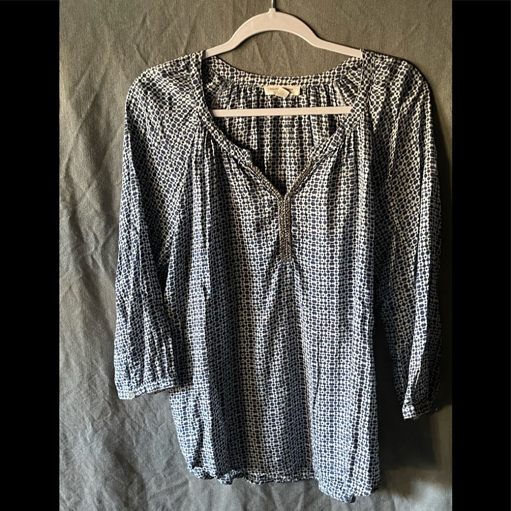 Women’s beach lunch lounge collection blouse size large